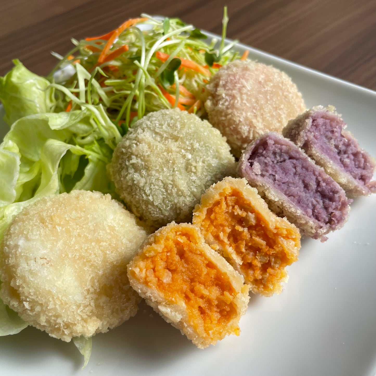 【野菜パウダー】彩りベジコロッケ(3p)